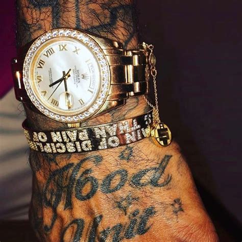 nipsey hussle rolex watch